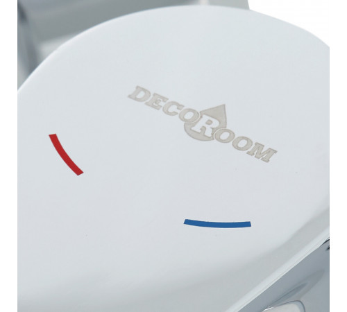 Смеситель для ванны Decoroom DR23 хром однорычажный с коротким изливом с лейкой (DR23036) Смеситель для ванны Decoroom DR23 хром однорычажный с коротким изливом с лейкой (DR23036)