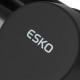 Смеситель для ванны Esko Singapore черный однорычажный с длинным изливом с лейкой (SB 31)