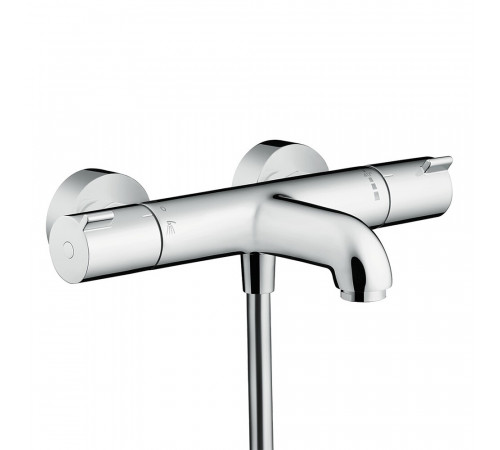 Смеситель для ванны термостатический Hansgrohe Ecostat хром с коротким изливом без лейки Смеситель для ванны термостатический Hansgrohe Ecostat хром с коротким изливом без лейки