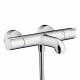 Смеситель для ванны термостатический Hansgrohe Ecostat хром с коротким изливом без лейки
