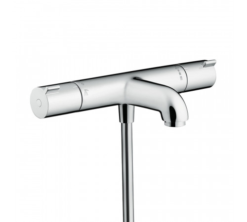 Смеситель для ванны термостатический Hansgrohe Ecostat хром с коротким изливом без лейки Смеситель для ванны термостатический Hansgrohe Ecostat хром с коротким изливом без лейки