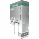 Смеситель для ванны термостатический Hansgrohe Ecostat хром с коротким изливом без лейки
