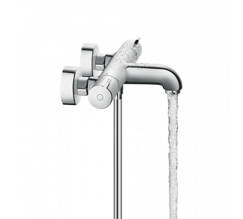 Смеситель для ванны термостатический Hansgrohe Ecostat хром с коротким изливом без лейки Смеситель для ванны термостатический Hansgrohe Ecostat хром с коротким изливом без лейки