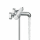 Смеситель для ванны термостатический Hansgrohe Ecostat хром с коротким изливом без лейки