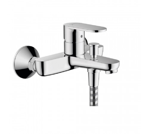 Комплект смесителей для ванны Hansgrohe Vernis хром с лейкой d100 мм со шлангом 1600 мм со стойкой 650 мм (10000001) Комплект смесителей для ванны Hansgrohe Vernis хром с лейкой d100 мм со шлангом 1600 мм со стойкой 650 мм (10000001)