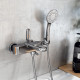 Смеситель для ванны WasserKraft Kammel хром джойстик с коротким изливом без лейки (1801)