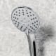 Смеситель для ванны WasserKraft Rhin хром однорычажный с коротким изливом с лейкой (4401)