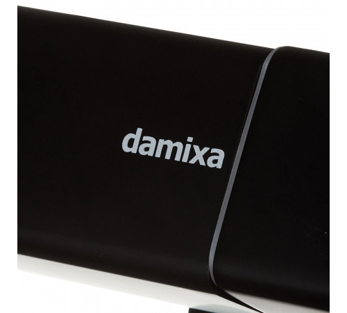 Смеситель для ванны термостатический Damixa Gala черный с коротким изливом без лейки
