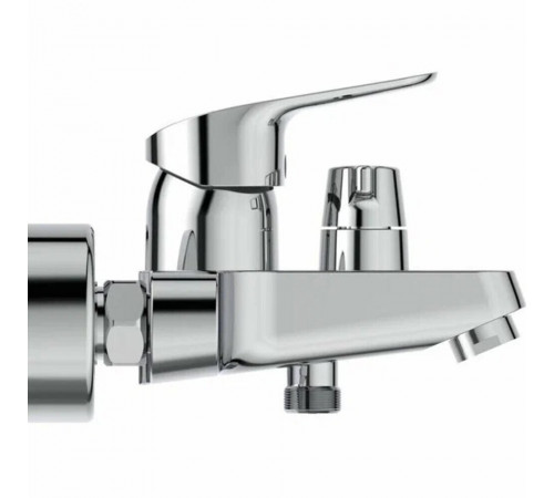 Смеситель для ванны Ideal Standard Ceraflex хром однорычажный с коротким изливом без лейки (B1740AA) Смеситель для ванны Ideal Standard Ceraflex хром однорычажный с коротким изливом без лейки (B1740AA)