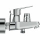 Смеситель для ванны Ideal Standard Ceraflex хром однорычажный с коротким изливом без лейки (B1740AA)