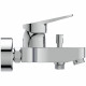 Смеситель для ванны Ideal Standard Tevere хром однорычажный с коротким изливом без лейки (BD729AA)