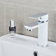 Смеситель для раковины Lavelly White Modern хром/белый однорычажный (623750)