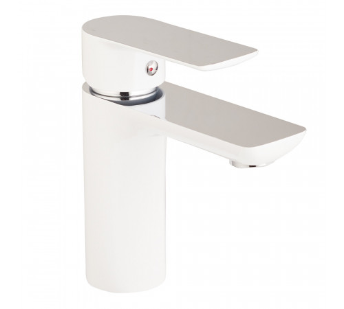 Смеситель для раковины Lavelly White Modern хром/белый однорычажный (623750) Смеситель для раковины Lavelly White Modern хром/белый однорычажный (623750)