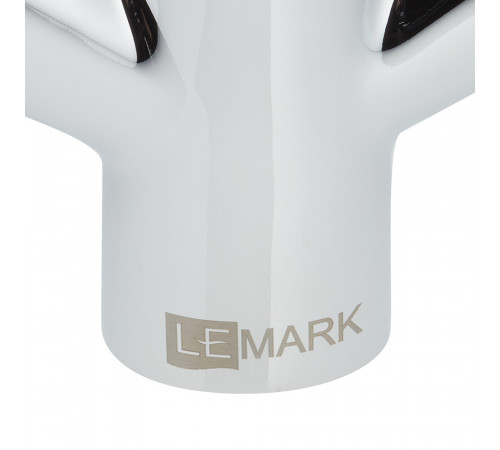 Смеситель для раковины Lemark Plus Spirit хром двухвентильный с поворотным изливом (LM1907C) Смеситель для раковины Lemark Plus Spirit хром двухвентильный с поворотным изливом (LM1907C)