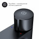 Смеситель для раковины высокий AM.PM X-Joy черный нажимной (F85A92522)