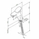 Смеситель для раковины AM.PM Spirit 2.0 хром однорычажный (F70A02100)