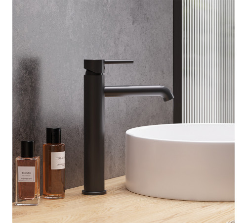 Смеситель для раковины высокий Damixa Scandinavian Pure черный однорычажный (360250300) Смеситель для раковины высокий Damixa Scandinavian Pure черный однорычажный (360250300)