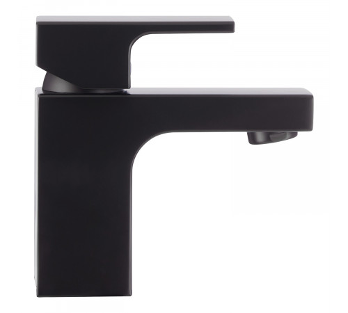 Смеситель для раковины Hansgrohe Vernis Shape черный однорычажный с донным клапаном (71560670)