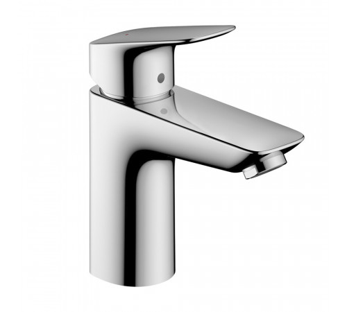 Смеситель для раковины Hansgrohe Logis хром однорычажный (71101000) Смеситель для раковины Hansgrohe Logis хром однорычажный (71101000)