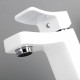 Смеситель для раковины WasserKraft Aller белый однорычажный (1063W)