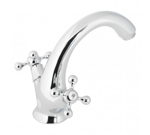 Смеситель для раковины Decoroom DR54 хром двухвентильный (DR54011) Смеситель для раковины Decoroom DR54 хром двухвентильный (DR54011)