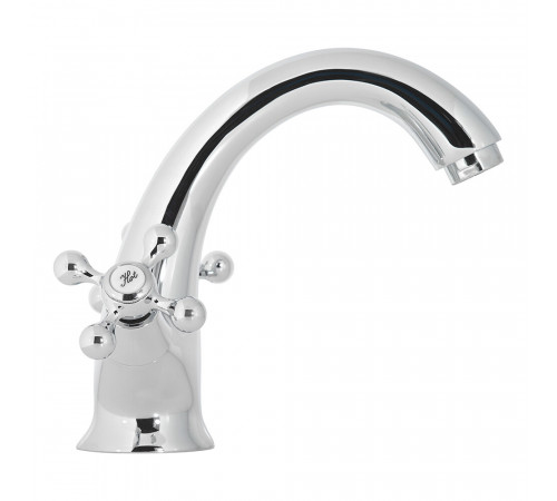 Смеситель для раковины Decoroom DR54 хром двухвентильный (DR54011) Смеситель для раковины Decoroom DR54 хром двухвентильный (DR54011)