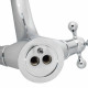 Смеситель для раковины Decoroom DR54 хром двухвентильный (DR54011)