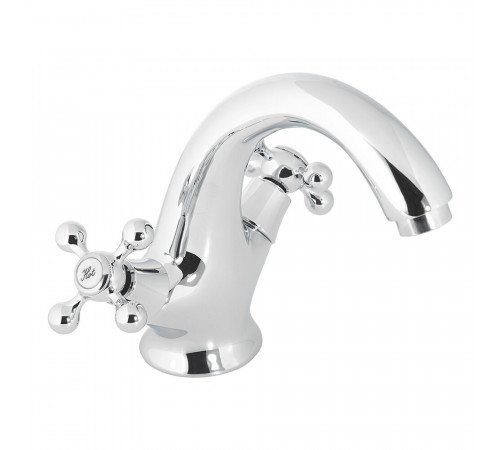 Смеситель для раковины Decoroom DR54 хром двухвентильный (DR54011) Смеситель для раковины Decoroom DR54 хром двухвентильный (DR54011)