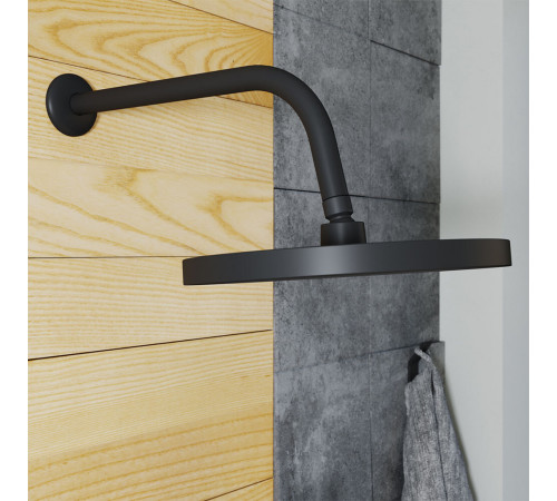 Держатель для верхнего душа Iddis Built-in Shower Accessories 350 мм настенный латунь черный (001BB35i61) Держатель для верхнего душа Iddis Built-in Shower Accessories 350 мм настенный латунь черный (001BB35i61)