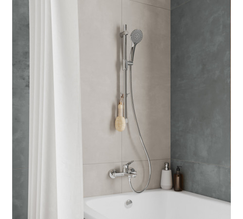 Штанга для душа Milardo Ideal Spa 700 мм без мыльницы металл хром (ILS70C0M17)