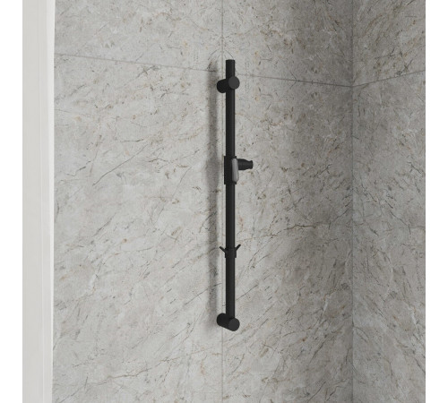 Штанга для душа Milardo Ideal Spa 700 мм без мыльницы металл черный (ILS70B0M17) Штанга для душа Milardo Ideal Spa 700 мм без мыльницы металл черный (ILS70B0M17)