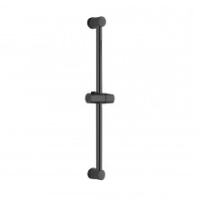 Штанга для душа Voda 700 мм без мыльницы металл/пластик черная (VSR24Black)