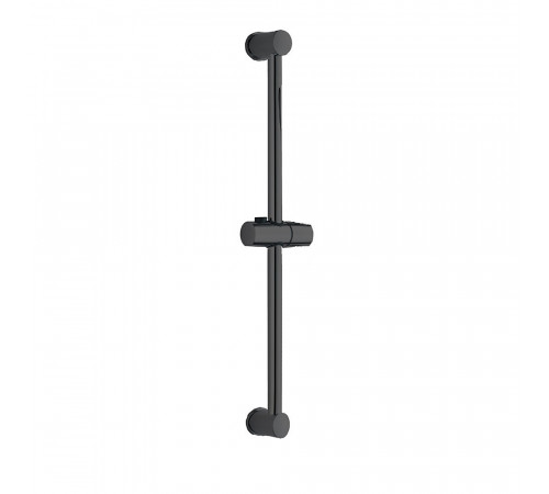 Штанга для душа Voda 700 мм без мыльницы металл/пластик черная (VSR24Black) Штанга для душа Voda 700 мм без мыльницы металл/пластик черная (VSR24Black)