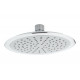 Лейка для верхнего душа Lemark d200 мм 1 режим пластик хром (LM8033C)