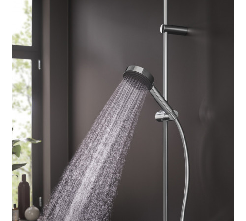 Лейка для душа Hansgrohe Pulsify d105 мм 1 режим без шланга пластик хром (24120000) Лейка для душа Hansgrohe Pulsify d105 мм 1 режим без шланга пластик хром (24120000)