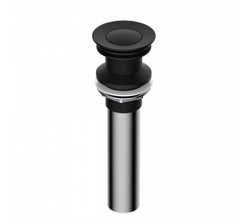 Донный клапан WasserKraft клик-клак 1 1/2 черный (A250) Донный клапан WasserKraft клик-клак 1 1/2 черный (A250)