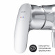 Смеситель для душа без излива AM.PM Spirit 2.1 хром без лейки однорычажный (F71A20000)