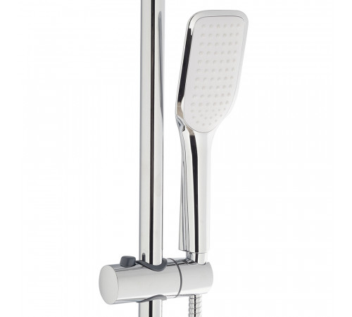 Душевая система Lemark Tropic с верхним душем с лейкой со смесителем хром (LM7002C) Душевая система Lemark Tropic с верхним душем с лейкой со смесителем хром (LM7002C)