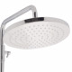Душевая система Lemark Tropic с верхним душем с лейкой со смесителем хром (LM7007C)