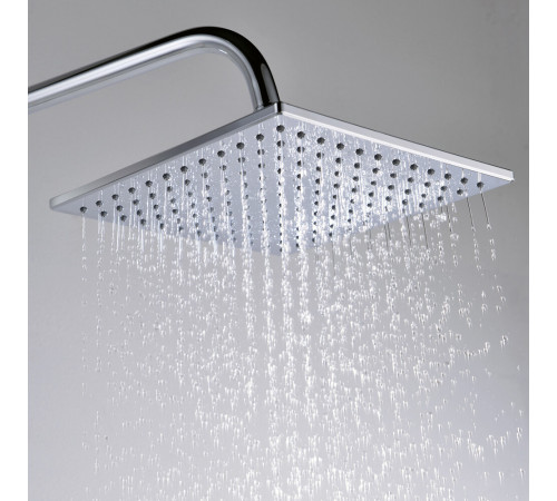 Душевая система WasserKraft с верхним душем с лейкой со смесителем хром (A17701)