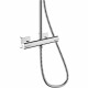 Душевая система Hansgrohe Vernis Shape с верхним душем с лейкой с термостатом хром (26286000)