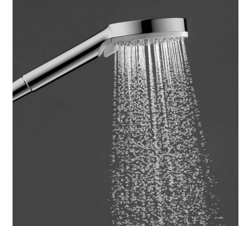 Душевая система Hansgrohe Vernis Blend с верхним душем с лейкой с термостатом хром (26276000) Душевая система Hansgrohe Vernis Blend с верхним душем с лейкой с термостатом хром (26276000)