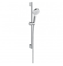 Душевой комплект Hansgrohe Crometta с лейкой со стойкой хром/белый (26533400)