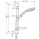 Душевой комплект Hansgrohe Croma с лейкой со стойкой хром (27717000)
