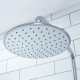 Душевой комплект Milardo Shower Set с верхним душем с лейкой хром (3703F24M76)