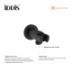 Подключение шланга Iddis Built-in Shower Accessories с держателем латунь черное (003BL01i62)