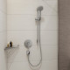 Подключение шланга Hansgrohe FixFit без держателя пластик хром (27454000)