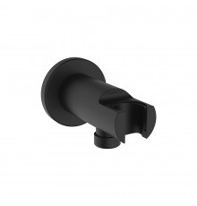 Подключение шланга Iddis Built-in Shower Accessories с держателем латунь черное (003BL01i62)