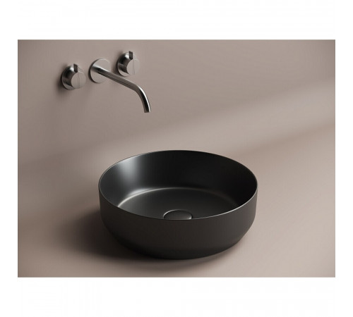 Раковина Ceramicanova Element 39 см накладная черная матовая (CN6022MB) Раковина Ceramicanova Element 39 см накладная черная матовая (CN6022MB)