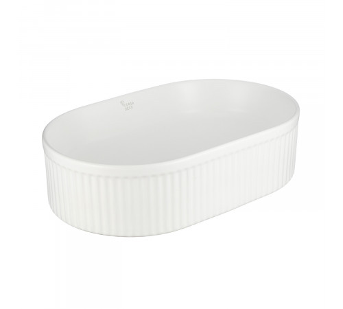 Раковина Corsa Deco Lines 49 см накладная белая матовая (ABLVX49OMW) Раковина Corsa Deco Lines 49 см накладная белая матовая (ABLVX49OMW)